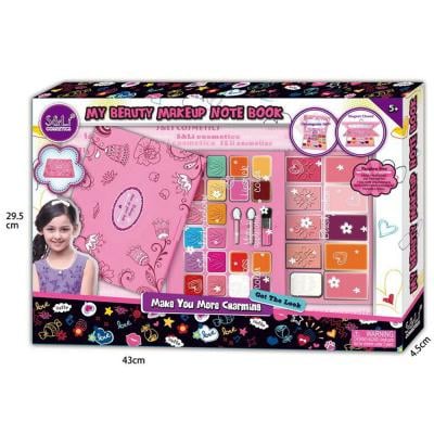 S And LI Cosmetics S22638 My Beauty Makeup Note Book For 5+ Age Girls