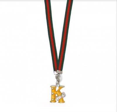 Alphabet Fashion Necklace K