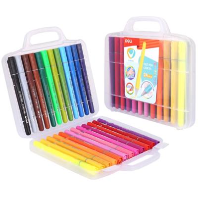 Deli Felt Pen 24 Colors U Touch, EC10624