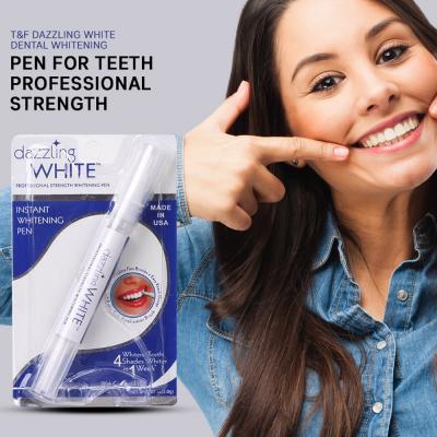T&F Dazzling White Dental Whitening Pen For Teeth Professional Strength