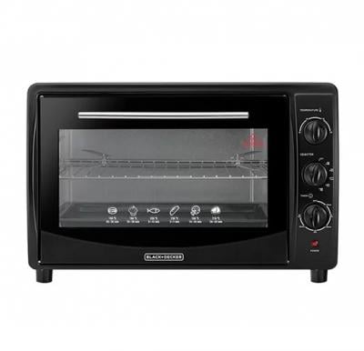 Black And Decor 45L Toaster Oven with Double Glass and Rotisserie,TRO45RDG-B5