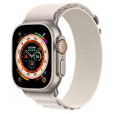 Apple Watch Ultra GPS with Cellular 49mm Titanium Case With Alpine Loop Medium Starlight