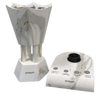 Crownline IB-251 Electric Marble Incense Burner, White