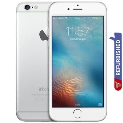 Apple iPhone 6 1GB RAM 64GB Storage 4G LTE, Silver- Refurbished