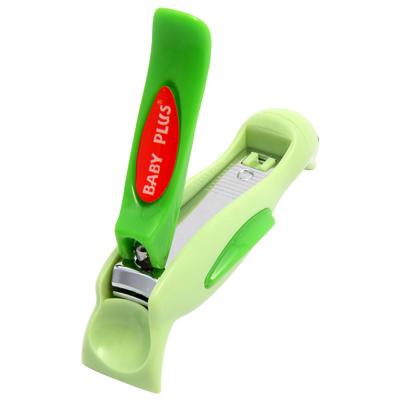Baby Plus BP6026N Baby Nail Clipper with a Pen Queen Design Green