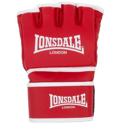 Lonsdale Harlton Artificial Leather Mma Spring Gloves 160013/2500 Red/White