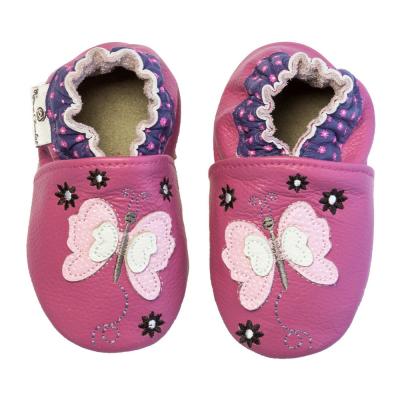 Rose et Chocolat Classic Shoes Butterfly Fuschia 18 To 24 Months Multicolor