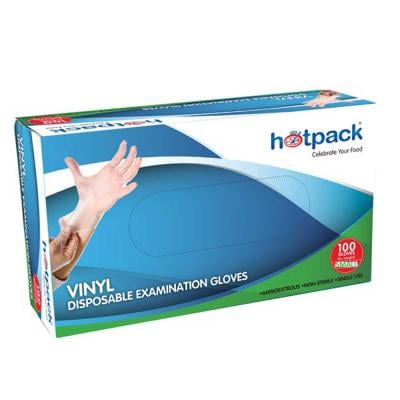 Hotpack Vinyl glovessmall, 100pcs VGS