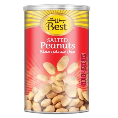 Best Food Peanut Salted Can 550gm, BF1190