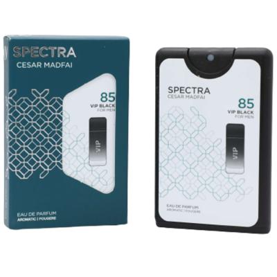 Spectra 85 VIP Black Perfume For Men, 18 ml