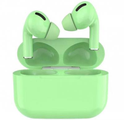 TWS Airpod Pro 3 Bluetooth Earphones Wireless Headset, Green