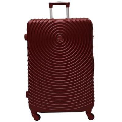 Travel Way Luggage NBHA-24 4 Spinner Wheel Burgundy Red, 24 Inch 61 cm
