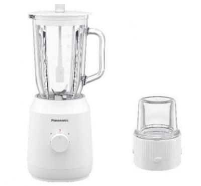 Panasonic Blender with 1 Liter Glass Jar 450W, White