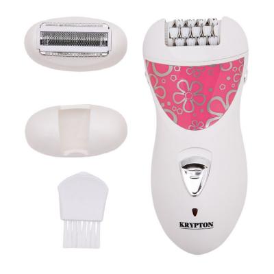 Krypton Rechargeable Epilator & Lady Shaver White & Pink KNLE5113