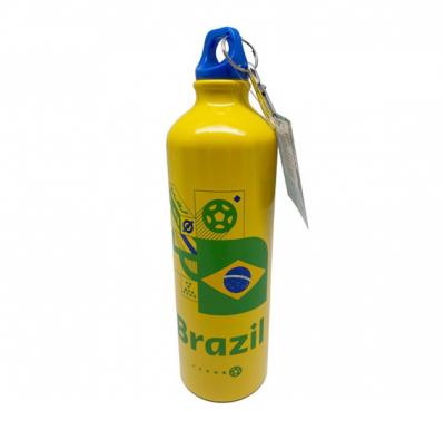 FIFA 2022 Water Bottle w/ Ring Alluminum 750ml - Brazil, FIFA-137122