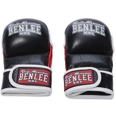 Benlee Leather MMA Sparring Gloves Striker Black, 20020267-101