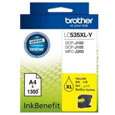 Brother LC535XLY Ink Cartridge Yellow