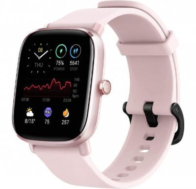 Amazfit Gts 2 Mini Smart Watch 1.55 Amoled Display With Female  - Pink