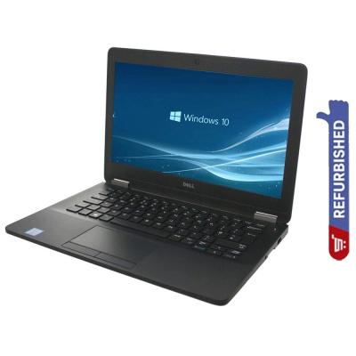 Dell Latitude 12.5 Inch Laptop, Core I5 6th Gen/8GB/256 GB SSD/Windows 10/Integrated Graphics, Black Refurbished