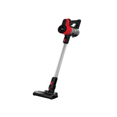 Beko Ergo Clean VRT50121VR Cordless Vacuum Cleaner 110 Motor Power 550ml Dust Bin Capacity 2 Suction Mode Electrical Turbo Brush With Led Light Black And Red