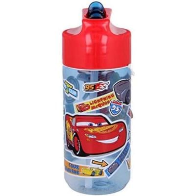 Disney Small Hydro Cars Stickers Bottle 430Ml