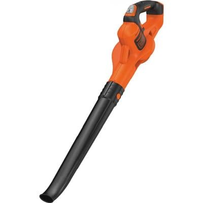 Black And Decker GWC1820PCB-XJ Leaf Blower Battery not Included Powerconnect System Blowing Speed ​​280 Km/h Ergonomic Handle Black And Orange