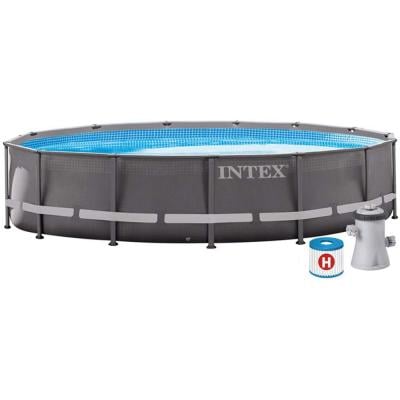 Intex Prism Frame Pools 10ft X 30in (with Pump) - 26702