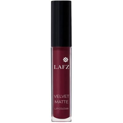 Lafz Transfer Proof Velvet Matte Lip Color, Plum Power 5.5ml
