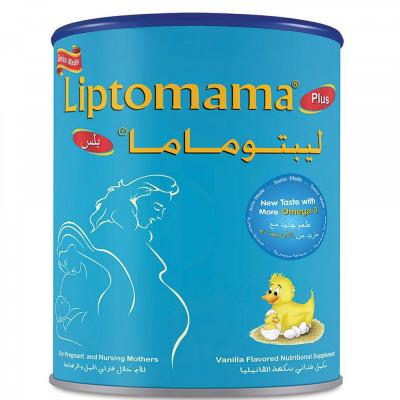 Liptomama Plus LPS.12715305 Vanilla Flavour 400 gm, White