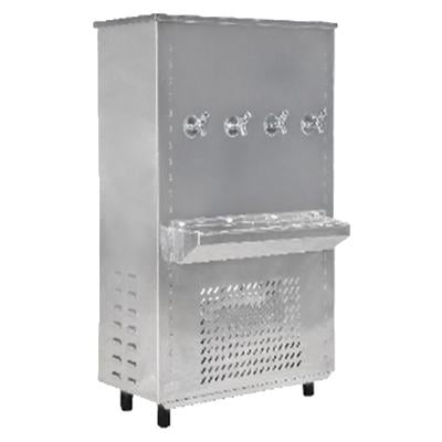 Akai CMA-95SSMC Stainless Steel 85G Water Cooler with 4 Taps, Silver