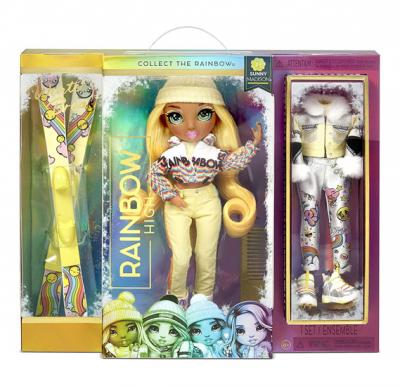 Rainbow High Fashion Winter Break Doll- Sunny Madison (Yellow), MGA-574774