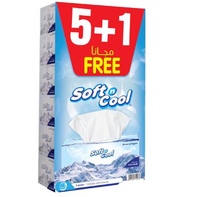 Soft n Cool SNCT150OP Tissue 150 Sheets 5+1 Box Free White