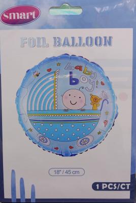 Smart Foil Balloon, F4035, Blue