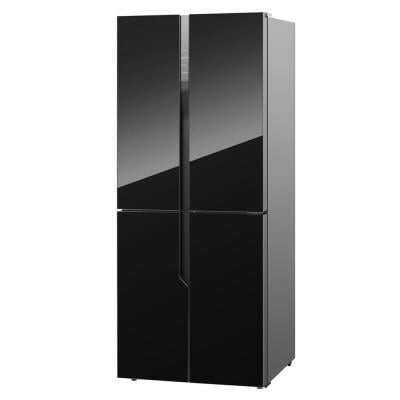 Hisense RQ561N4AB1 Side By Side Refrigerator Black Glass 561 L