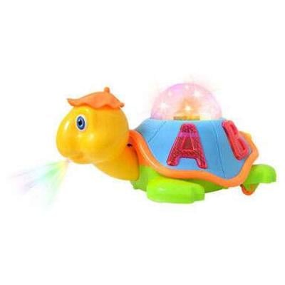 Yijun Happy Turtle Toy With 3D Light And Music, 20.2cm