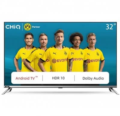 CHiQ 32-Inch HD Smart LED TV L32H7, Silver