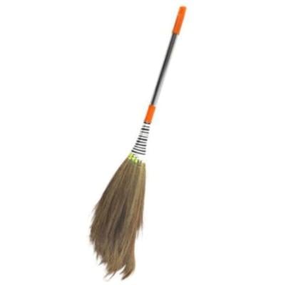 Royalford RF10816 Natural Grass Brooms and Stainless Steel Handle Handle 1X50