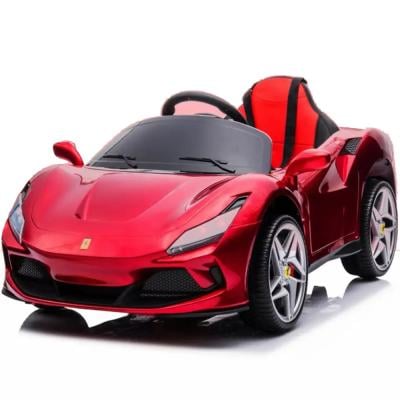 Baby Electric Remote control Cattery Cars New Mini Sport Children Two Seat For Kids to Drive Toys Ride On Car, Red
