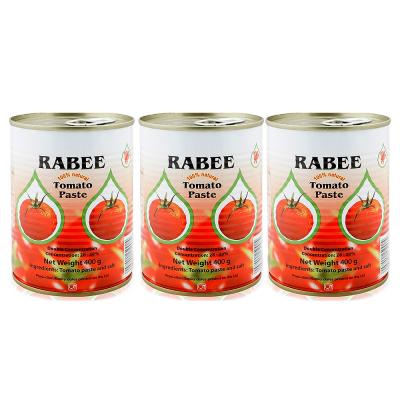Rabee Buy 2 and Get 1 Tomato Paste, 3 x 400 gm