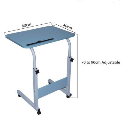 Laptop Table Height Adjustable With Cable Hole Assorted Color
