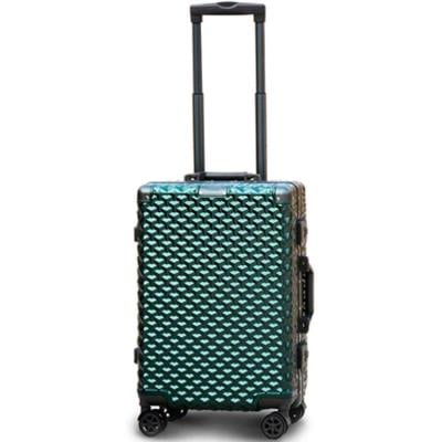 Zap TBAD10GN31 Carry On Travel Luggage with 360 Degree Spinner Wheels 20In Green