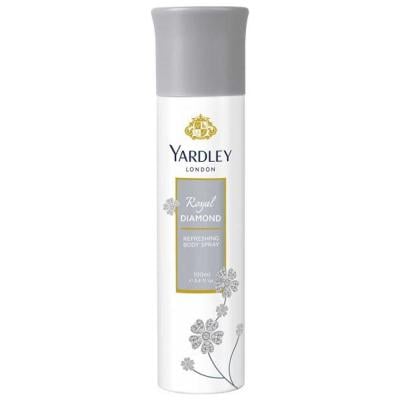 Yardley Royal Diamond Refreshing Body Spray 100ml, YD153660N