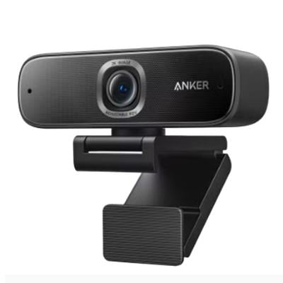 Anker PowerConf C302 Smart Full HD Webcam AI-Powered Framing & Autofocus 2K Webcam with Noise Cancelling Microphones  Adjustable FoV  HDR 30 FPS Low-Light Correction Streaming