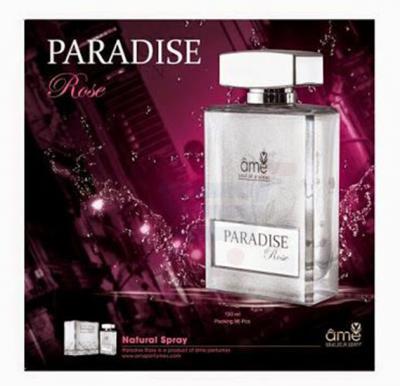 Ame Paradise Rose Perfume For Unisex - 100 Ml