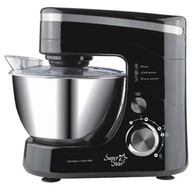 SuperStar GSS-SM-606 Stand Mixer 4.5 l 500 W Black/Silver/Clear