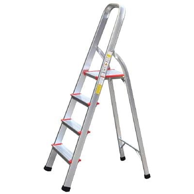 4 Step Aluminium Ladder With Platform