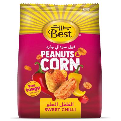 Best Sweet Chilli Peanuts and Corn Bag, 150gm