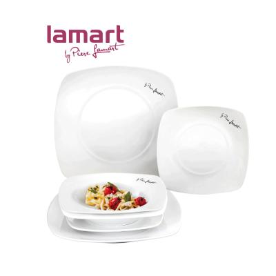 Lamart LT2-LT9002 Square Ceramic Plate Set 6 Pcs