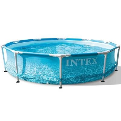 Intex 28208 Metal Frame Ocean Tubular Pool 3.05 x 0.76