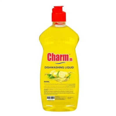 Charmm Dishwashing Liquid Lemon 500ml 